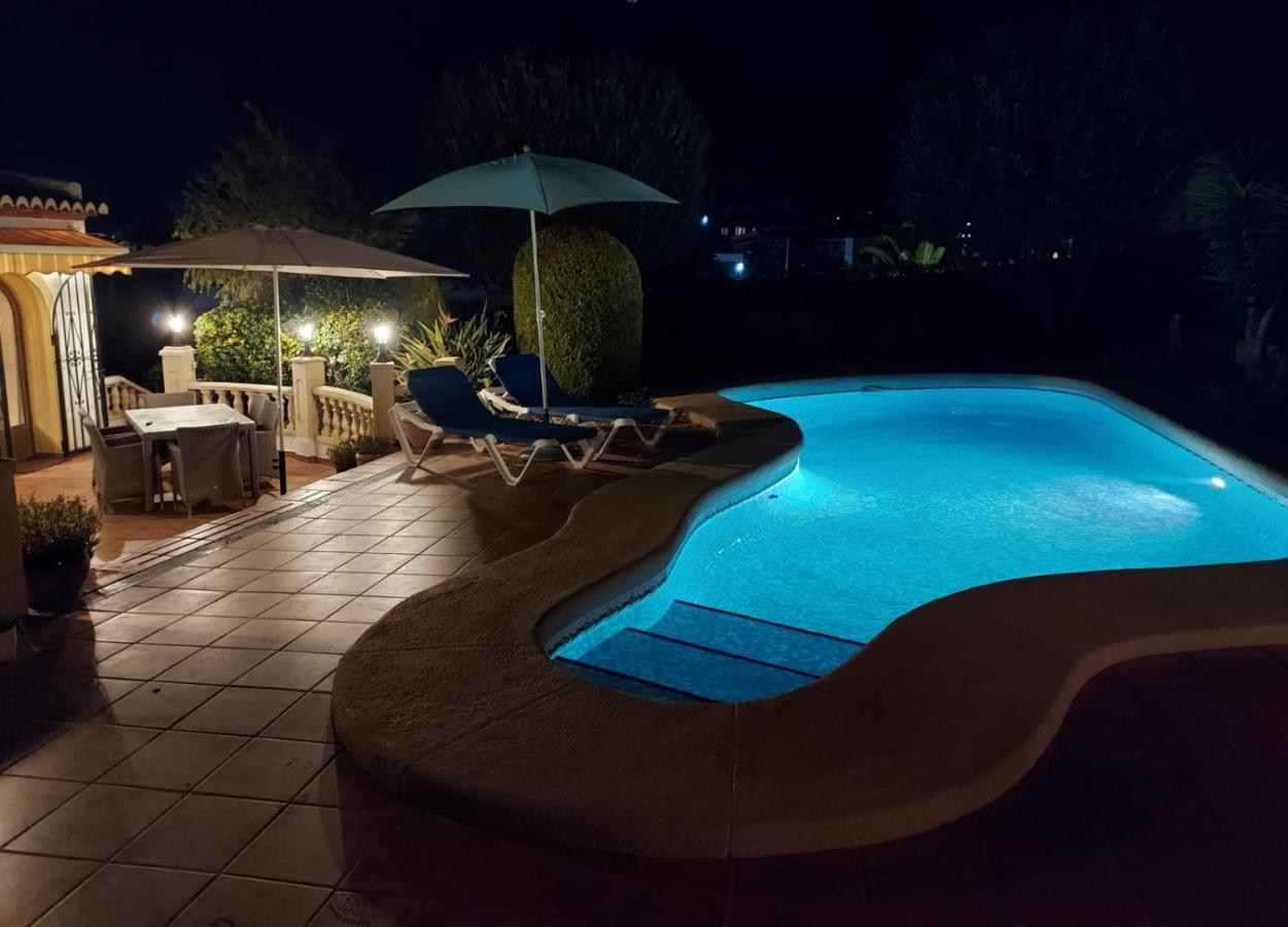 Cassandra - Beautiful Private Villa With Heated Pool Included Jávea Exteriör bild