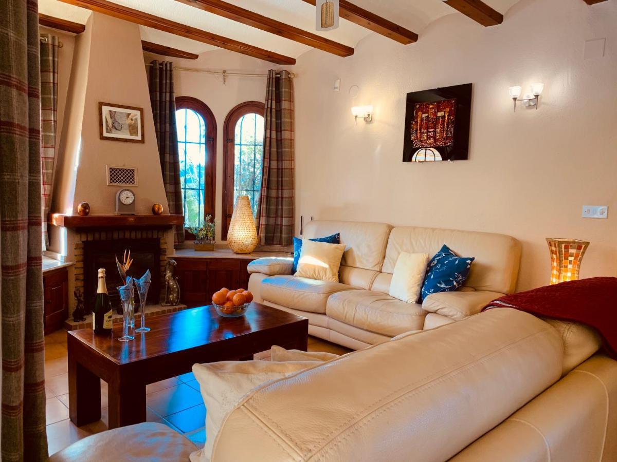 Cassandra - Beautiful Private Villa With Heated Pool Included Jávea Exteriör bild